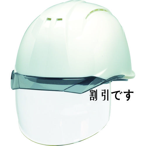 ＤＩＣ　透明バイザーヘルメット（シールド面付）　ＡＰ１１ＥＶＯ－ＣＳＷ　ＫＰ　白／スモーク　