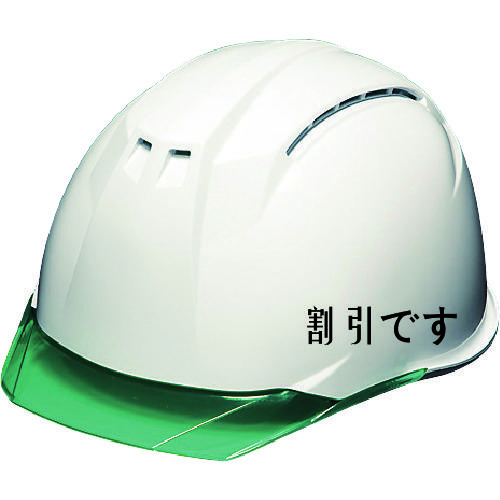 ＤＩＣ　透明バイザーヘルメット　ＡＰ１１ＥＶＯ－ＣＷ　ＫＰ　白／グリーン　